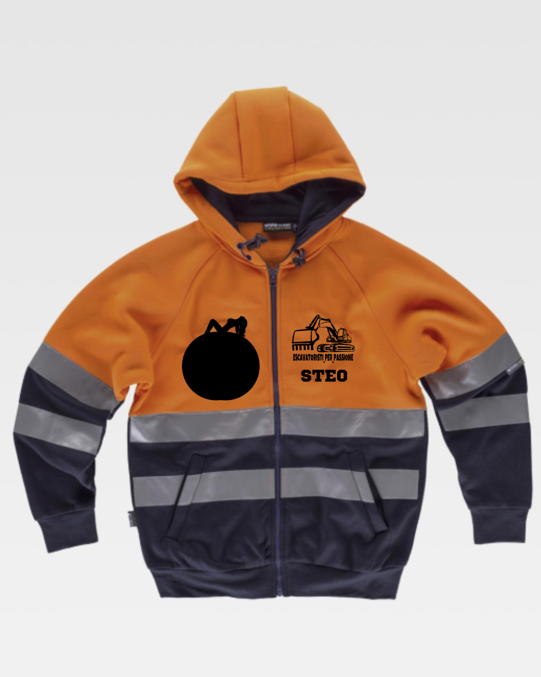 Ordine personalizzato FELPA DA LAVORO x3