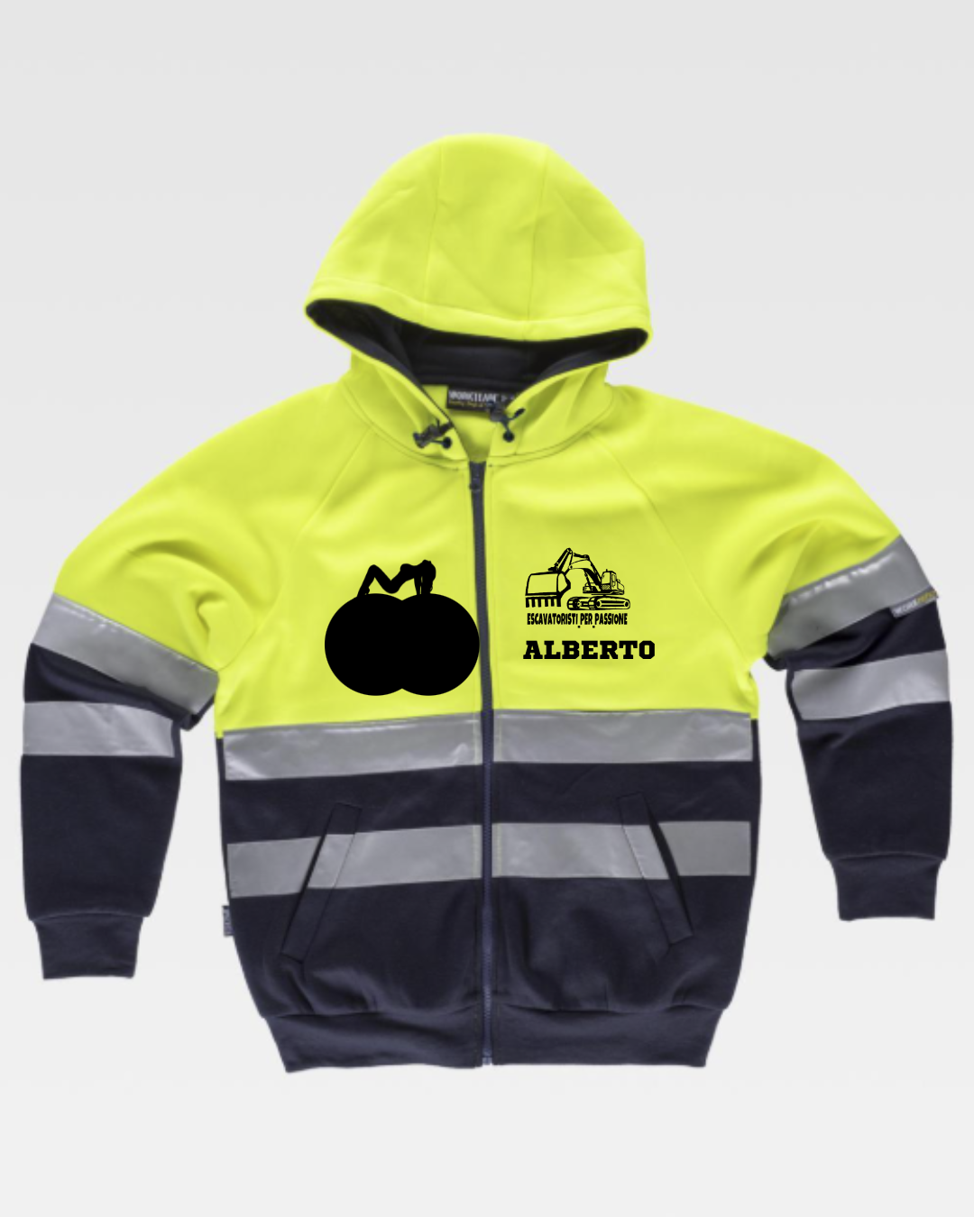 Ordine personalizzato FELPA DA LAVORO x3