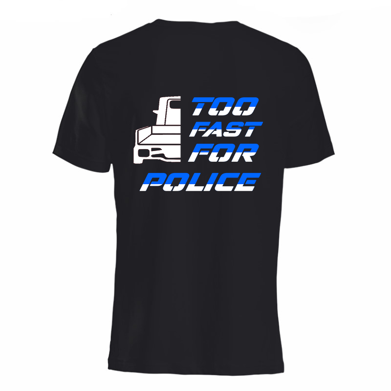 Magliette Too Fast For Police - APE NELLE VENE